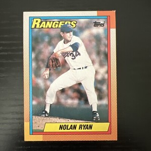 1990 Topps - #1 Nolan Ryan Texas Rangers