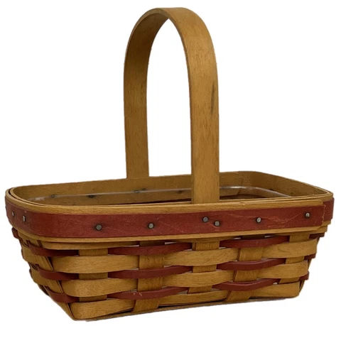 Longaberger Red Sweet Treats Basket 1997 Cover