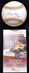 BILLY WAGNER 422 SAVES INSCRIPTION SIGNED AUTOGRAPHED MLB BASEBALL HOF JSA COA - Picture 1 of 12