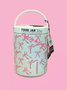 Hydra Peak Lebensmittel Thermo Glas Thermoskanne 32 Oz Band Pink Schleife Knoten Valentinstag - Bild 1 von 5