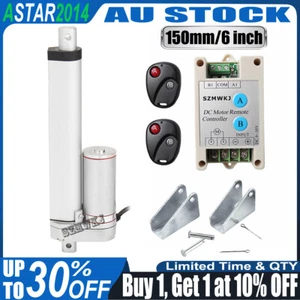 Heavy Duty 6" Linear Actuator 12V 1500N DC Electric Motor for Auto Door Lifting - Picture 1 of 20