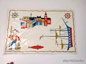 Artículos de papel vintage Contempo dos docenas de manteles individuales años 60 todavía sellados hechos en EE. UU. - Imagen 1 de 6