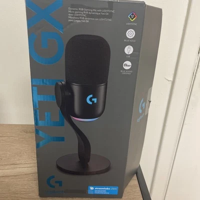 Logitech Yeti GX Wired Supercardioid Dynamic Gaming Microphone with LIGHTSYNC - Image 1 of 3