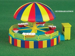 HO 1:87 Scale CIRCUS CARNIVAL BOAT RIDE KIT w/motor Bachmann New in Box 46242 - Foto 1 di 1