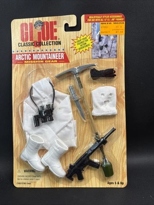 G.I. Joe Classic Collection Arctic Mountaineer Mission Gear New On Card Clothing - Image 1 of 4