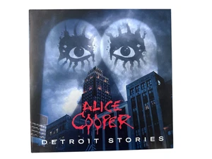 Alice Cooper Detroit Stories Limited Edition RED VINYL DOUBLE LP HEAVY ROCK - Picture 1 of 3