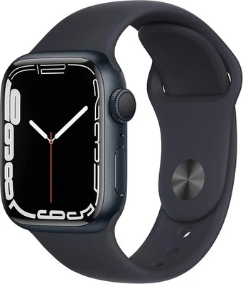 Apple Watch Series 7 - Aluminium - 45MM - Midnight Black - GPS - A2474 - Bild 1 von 4