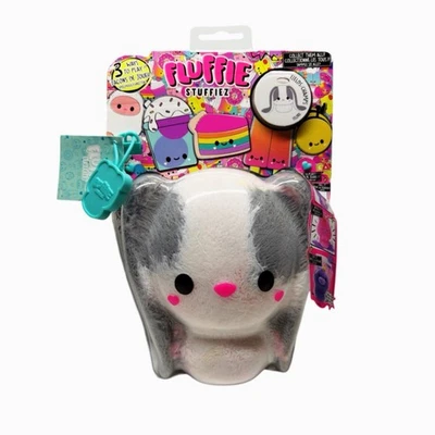 MGA Fluffie: Stuffiez - Hase - 3-in-1 Plüschfigur Sammelfigur