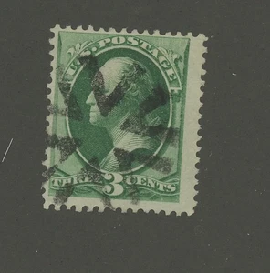 Mr Fancy Cancel 3c Gr Circle of V's Fancy Cancel #1102 - Picture 1 of 1