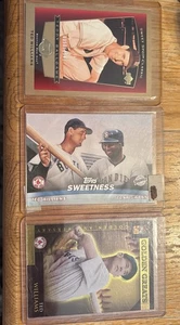 2001 Topps Golden Anniversary, 2003 Sweet Spot /1941 Ted Williams Red Sox 3card - Picture 1 of 3