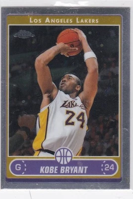 2006-07 Topps Chrome #129 Kobe Bryant Los Angeles Lakers Free Shipping! - Image 1 of 2