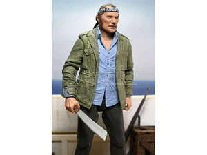 Jaws 50th Anniversario Action Figure Ultimate Sam Quint 17 Cm Neca - Foto 1 di 8