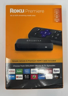 Transmisor multimedia Roku Premiere - 3920R (negro) Foto 1 de 2