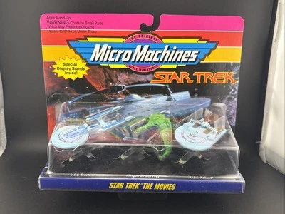 a 1993 Micro Machines Star Trek USS EXCELSIOR KLINGON BIRD OF PREY RELIANT - Image 1 of 4