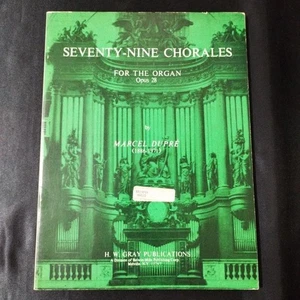 Partituras órgano Marcel Dupr 79 coral op. 28 estantes YnD4 - Imagen 1 de 8