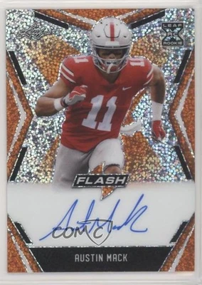 2020 Leaf Flash Orange /10 Austin Mack #BA-AM1 Rookie Auto RC - Image 1 of 2