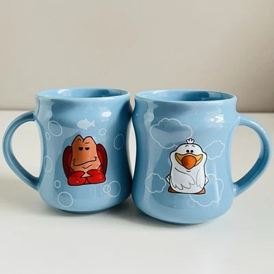 Disney Store Tsum Tsum Scuttle & Sebastian Little Mermaid Mug Pair Bundle Ariel - Image 1 of 4