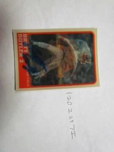 1988 Sportflics Brett Butler Signed Baseball Card - Picture 1 of 3