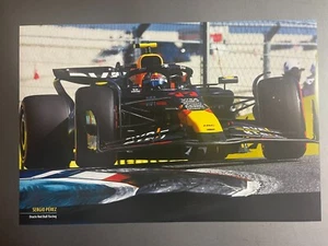 2025 Sergio Perez Red Bull Racing F1 Race Car Print Picture - RARE!! Awesome - Picture 1 of 1