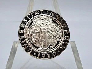 1970 Austria PROOF 50 Schillings **University Innsbruck** - Picture 1 of 2