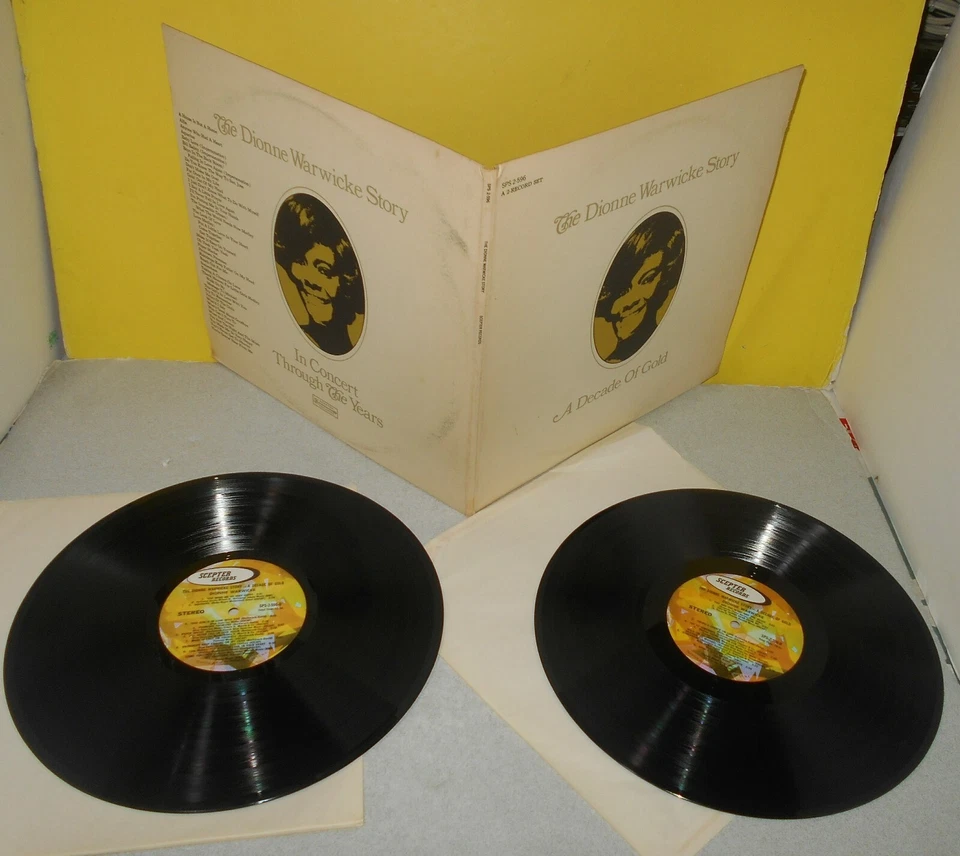 The Dionne Warwicke Story, Scepter Records SPS 2-596, 1971, 2 LPs Foto 1 de 1