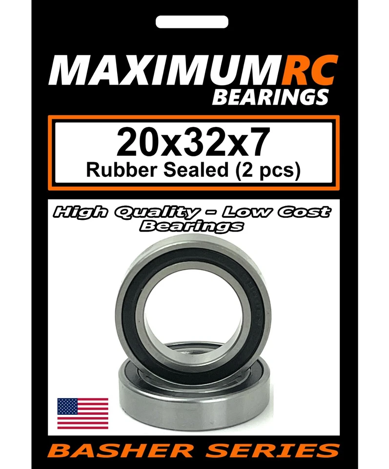20x32x7mm RPM Oversize Inner Hub Bearings for Traxxas X-MAXX XMAXX (2-pk) - Image 1 of 4