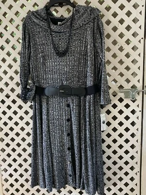 NWT Signature by Robbie Bee 2x sweater dress - Image 1 of 3