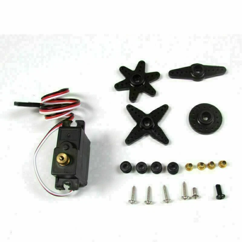 1/18 Metal Gear Steering Servo Set for Truck RC Car A949 A959 A969 K929 A959-b - Image 1 of 4