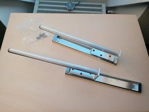 Handtuchhalter Alu 1-fach 1-armig ausziehbar 330 mm mit Rollenführung Badmöbel - Bild 1 von 2