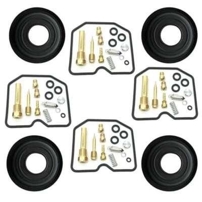 FOR Suzuki Bandit 600 GSF600S 1996-2003 Carburetor repair kit Rebuild Diaphragm Foto 1 de 3
