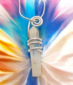Stein des Himmels Azurit Kristall Edgar Cayce in Granit Sterlingsilber #11 - Bild 1 von 3