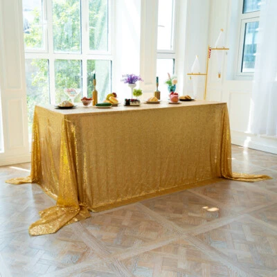 Sequin Tablecloth Square Rectangular Tablecover for Birthday Wedding Banquet - Image 1 of 4