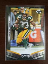 AARON JONES 2019 PANINI PLAYOFF FOOTBALL CARD-#129-PACKERS