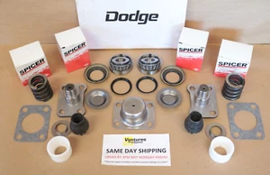 Genuine Spicer 1975-1993 Dodge Dana 60 Front Axle FULL King Pin Rebuild Kit - Picture 1 of 7