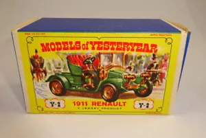 Matchbox Models of Yesteryear Y-02B 1911 Renault leere originale "D" Box - Picture 1 of 3