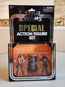 Star Wars Special Action Figure Set DR Aphra BT1 And Triple Zero - Picture 1 of 10