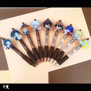 Pluma de gel neutral Bungo Stray Dogs versión Q prensa de dibujos animados colegas estudiantes - Imagen 1 de 20
