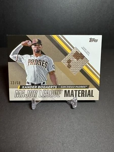 Xander Bogaerts 2024 Topps Series 2 Major League Material Relic Gold 32/50 - Picture 1 of 3