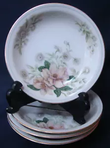 ROCHELLE By Grace China Fruit Dessert Sauce Bowl 5.5” Set Of 4 Japan - Picture 1 of 5
