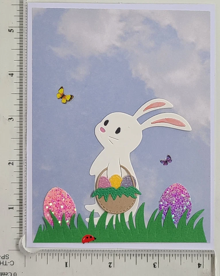 Hand Made Greeting Card, EASTER - Small - Image 1 of 1