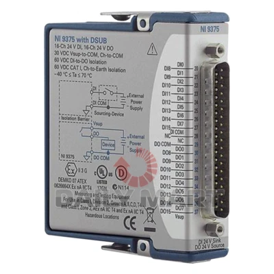 Nuevo módulo digital de entrada/salida NATIONAL INSTRUMENTS NI-9375 en caja Foto 1 de 2
