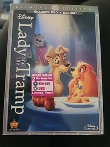 Lady and the TrampBlu-ray/DVD Diamond Edition Disney - Picture 1 of 4