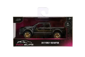 Ford F-150 Raptor 2017 camioneta diecast negra Jada 1:32 rosa modelo 35361 - Imagen 1 de 10
