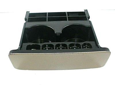 2001 01 02 03 1999 Honda Odyssey tablero delantero portavasos bronceado bandeja monedas compartimento Foto 1 de 4