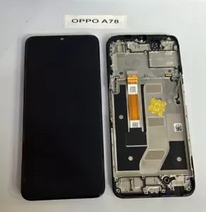 Genuine💯Oppo Reno A78 5G LCD Screen Display Touch Digitizer & Frame🔥inc VAT - Picture 1 of 1