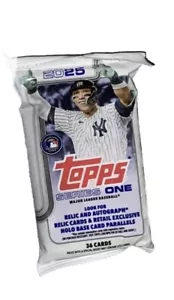 2025 TOPPS mlb Series 1 Baseball Card Pack JUMBO FAT PACK-36 Cards Total - Picture 1 of 2