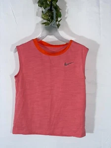 Girls Nike Yoga Dri Fit Training Tank Pink - Picture 1 of 2