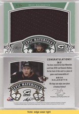 2016 Leaf Genesis Epic Materials Green /15 Beck Malenstyn #EM-07