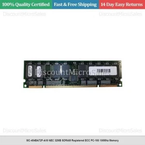 MC-454BA72F-A10 NEC 32MB SDRAM Registered ECC PC-100 100Mhz Memory - Picture 1 of 1