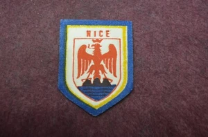 ANCIEN ÉCUSSON BISCOTTE GRECOIRE BLASON RÉGION COTE D AZUR VILLE NICE CPA - Foto 1 di 1